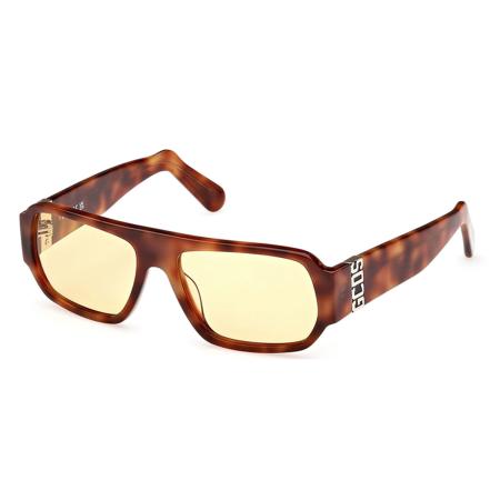 GCDS GD0034 53E Tortoiseshell Heren Zonnebril