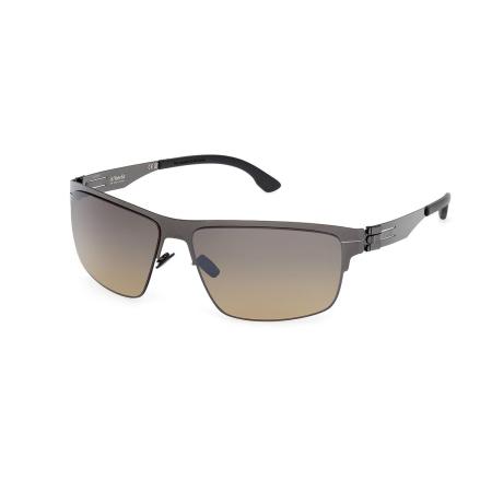 Ic! Berlin IC0061 Nate Polarized 08R Gunmetal Heren Zonnebril