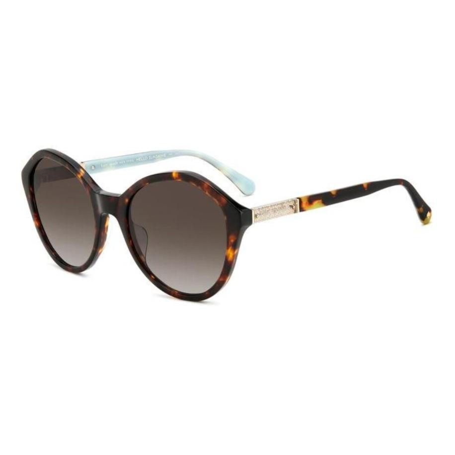 Kate Spade Jezebel/G/S Aziatische pasvorm 86/HA Tortoiseshell Dames Zonnebril