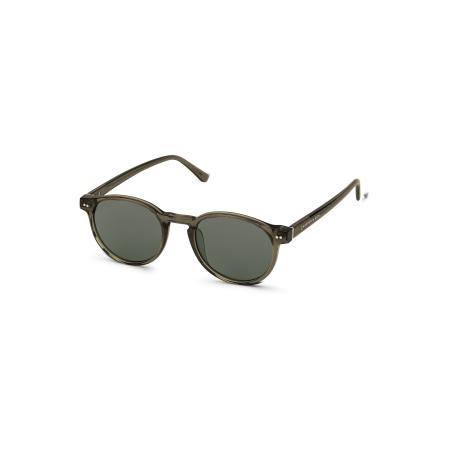 Kapten & Son Kapten & Son Zonnebril Marais Transparent Olive Green kaki