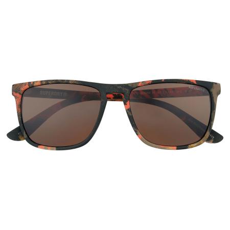 Superdry SDS SHOCKWAVE 117 Bruin Heren Zonnebril