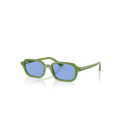 Ray-Ban Zuri Bio-based zonnebril Bewolkt Jungle Groen montuur Blauw glazen 49-19
