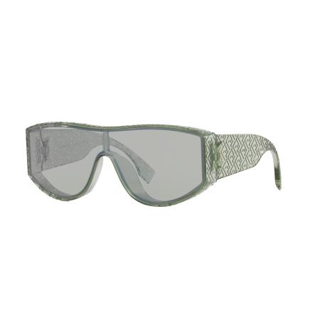 Fendi Mannelijk Sunglass Fendi Lab FE40128I - Framekleur: Groen, Lenskleur: Groen