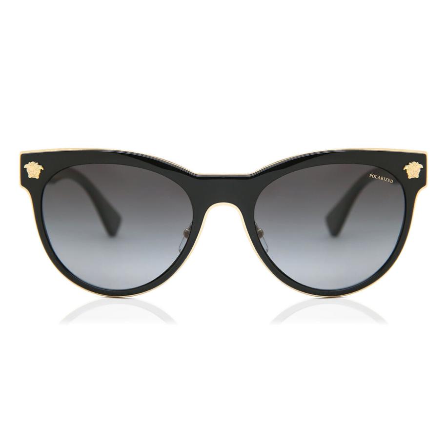 Versace VE2198 Polarized 1002T3 Zwart Dames Zonnebril