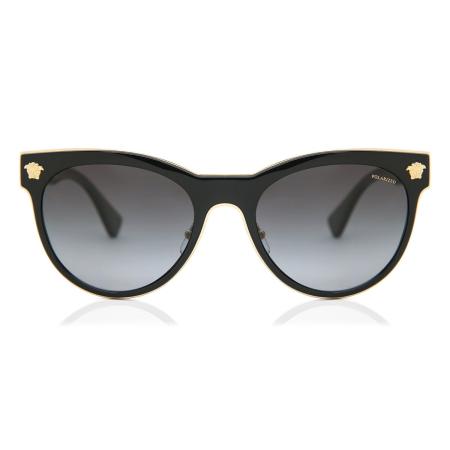 Versace VE2198 Polarized 1002T3 Zwart Dames Zonnebril