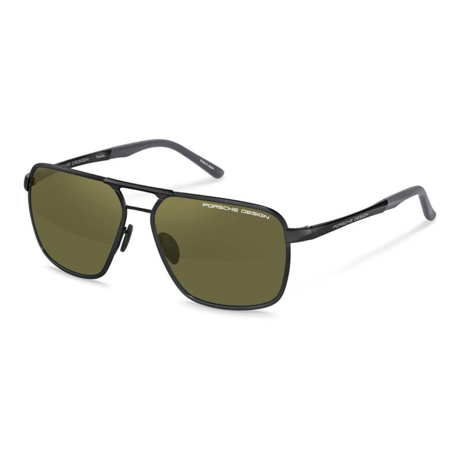 Porsche Design P8966 Polarized A417 Zwart Heren Zonnebril