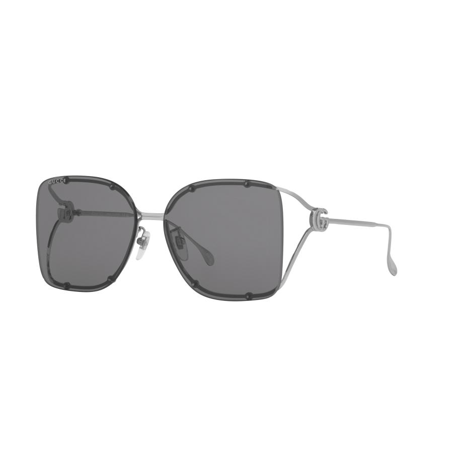 Gucci Vrouwelijk Sunglass GG1713SA - Framekleur: Zilver, Lenskleur: Paars Paars