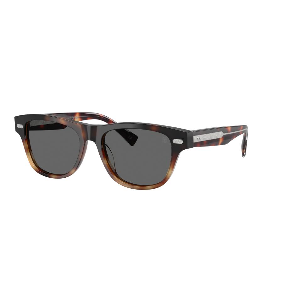 Brunello Cucinelli Mannelijk Sunglass BC3005S - Framekleur: Havana Tabacco, Lenskleur: Antraciet Grijs