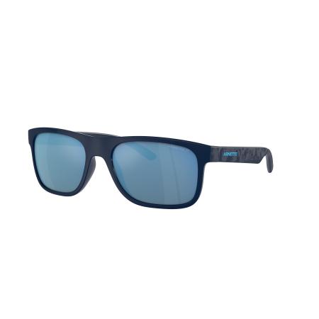 Arnette Mannelijk Sunglass AN4341 Khim - Framekleur: Donkerblauw, Lenskleur: Donkergrijs gespiegeld water polar