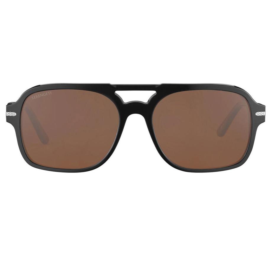 Serengeti Marco Polarized SS602002 Zwart Heren Zonnebril