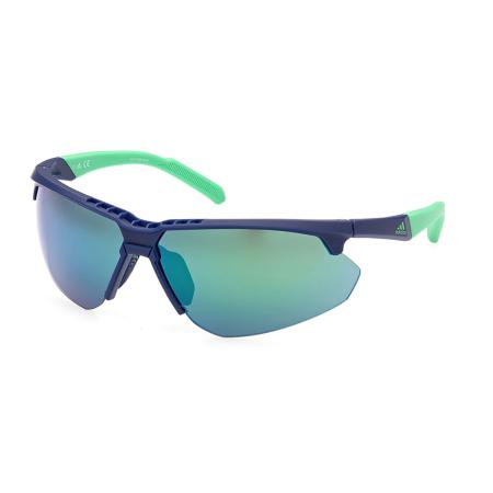 Adidas Sport SP0042 92Z Blauw Heren Zonnebril