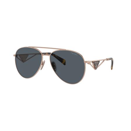 Prada Vrouwelijk Sunglass PR 73ZS - Framekleur: Roségoud, Lenskleur: Donkergrijs
