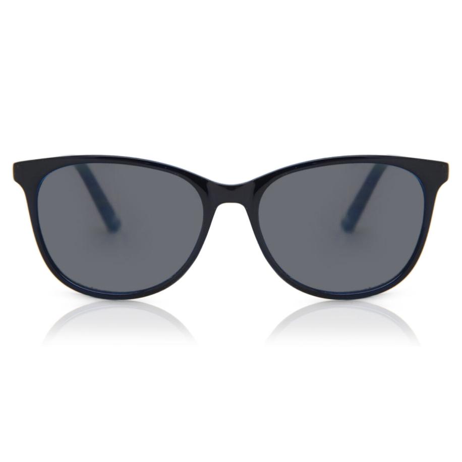 Dames Cat-eye Volledige rand Plastic Zwart Zonnebril - SmartBuy Collection