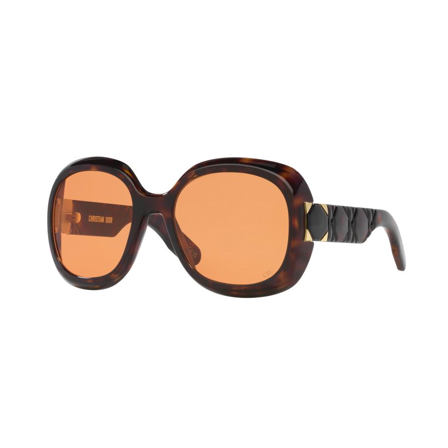 DIOR Vrouwelijk Sunglass Lady 9522 R2I - Framekleur: Tortoise, Lenskleur: Bruin Bruin