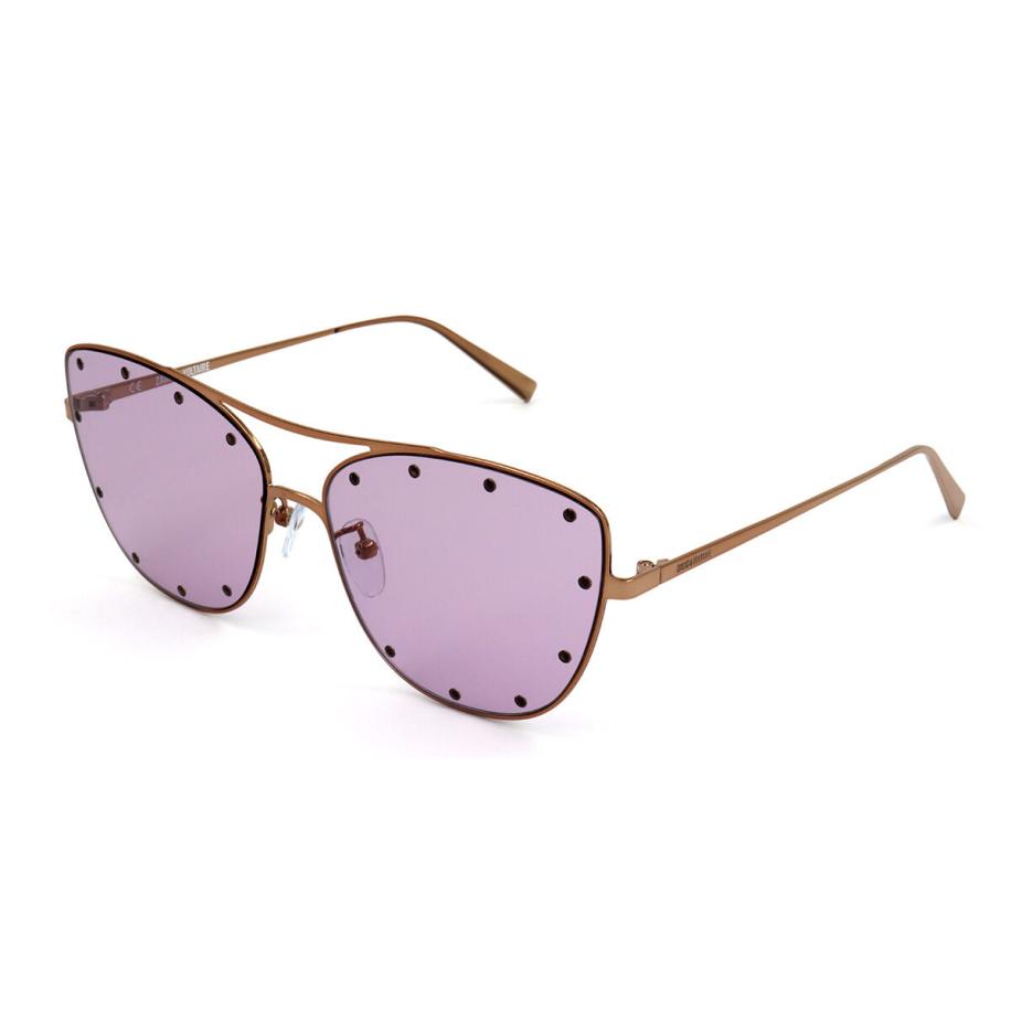 Zadig & Voltaire SZV191 8FC Goud Heren Zonnebril