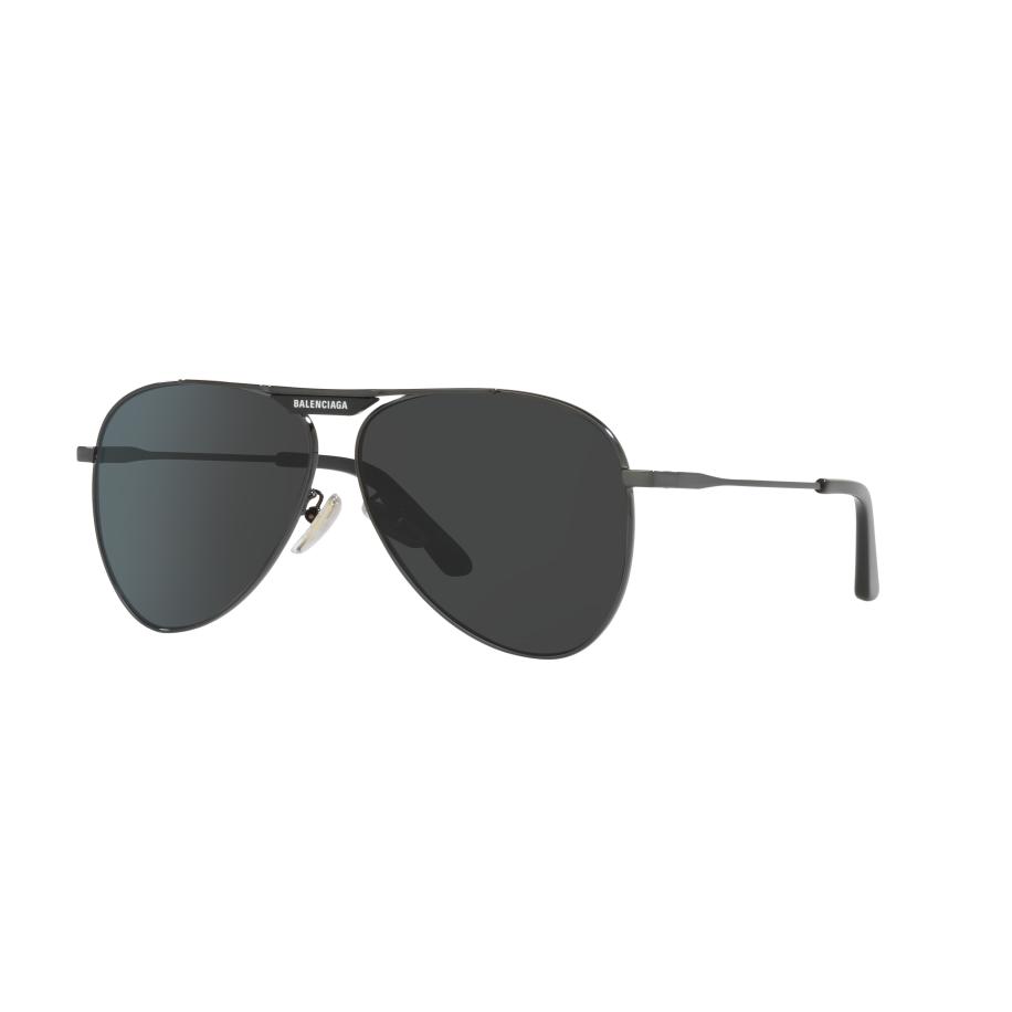 Balenciaga Unisex Sunglass BB0244S - Framekleur: Grijs, Lenskleur: Grijs Grijs