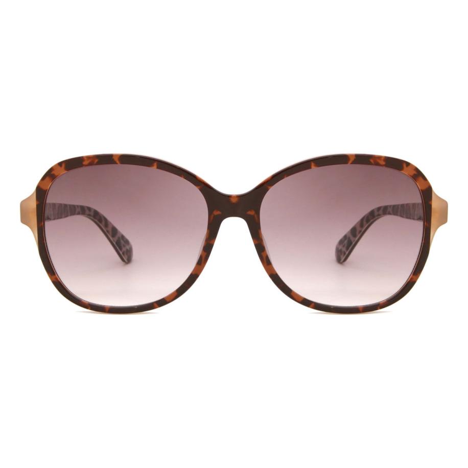 Kate Spade Tamera/F/S Aziatische pasvorm 86/HA Tortoiseshell Dames Zonnebril