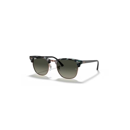 Ray-Ban Clubmaster Fleck zonnebril Grijs Groen montuur Grijs glazen 49-21