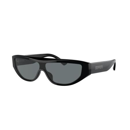 Ferrari Unisex Sunglass FH2004U - Framekleur: Zwart, Lenskleur: Grijs