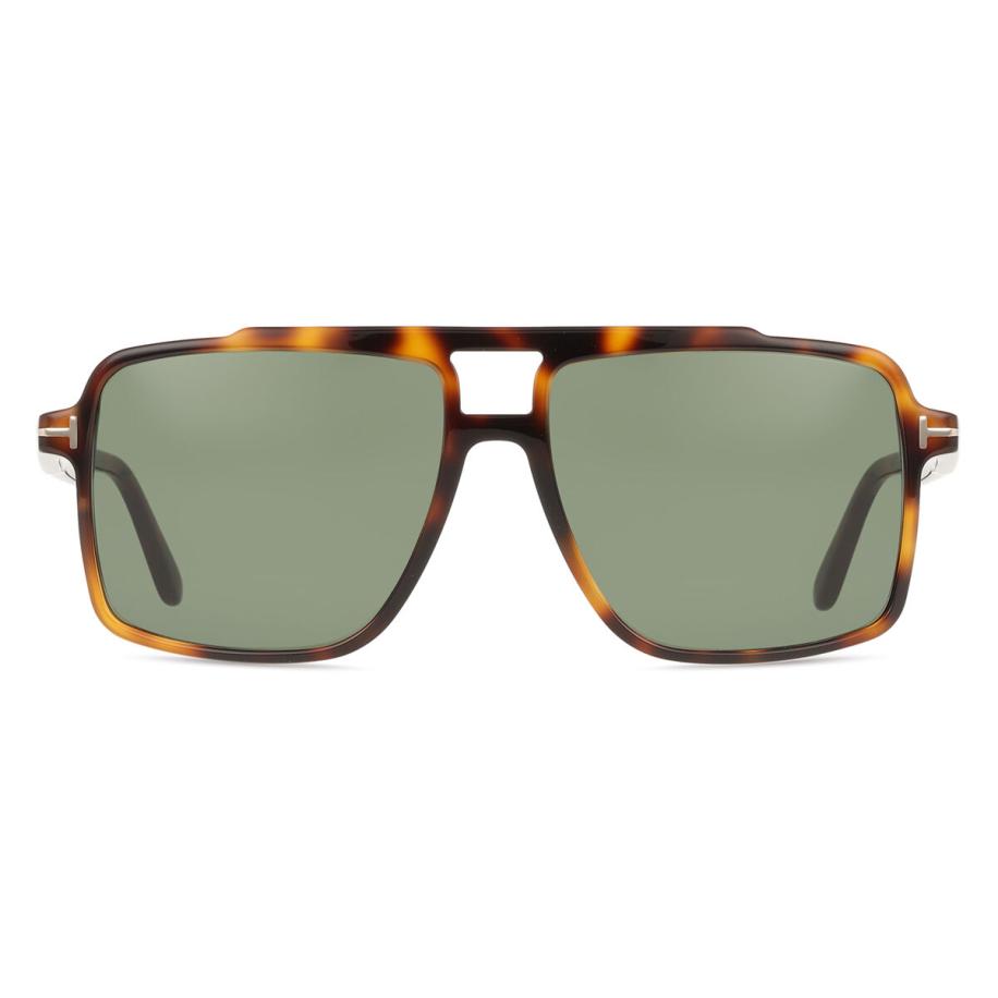 Tom Ford FT1177 KEMP 53N Tortoiseshell Heren Zonnebril