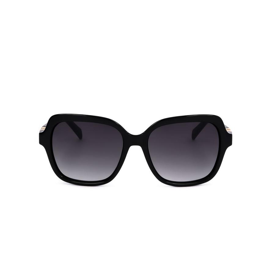 Karen Millen KM5048 1 Zwart Dames Zonnebril