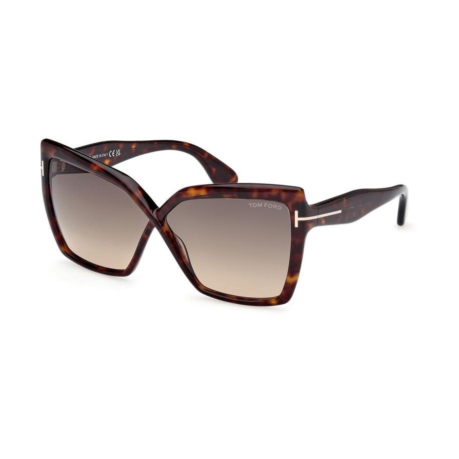 Tom Ford FT1195 FIORE 52B Tortoiseshell Dames Zonnebril