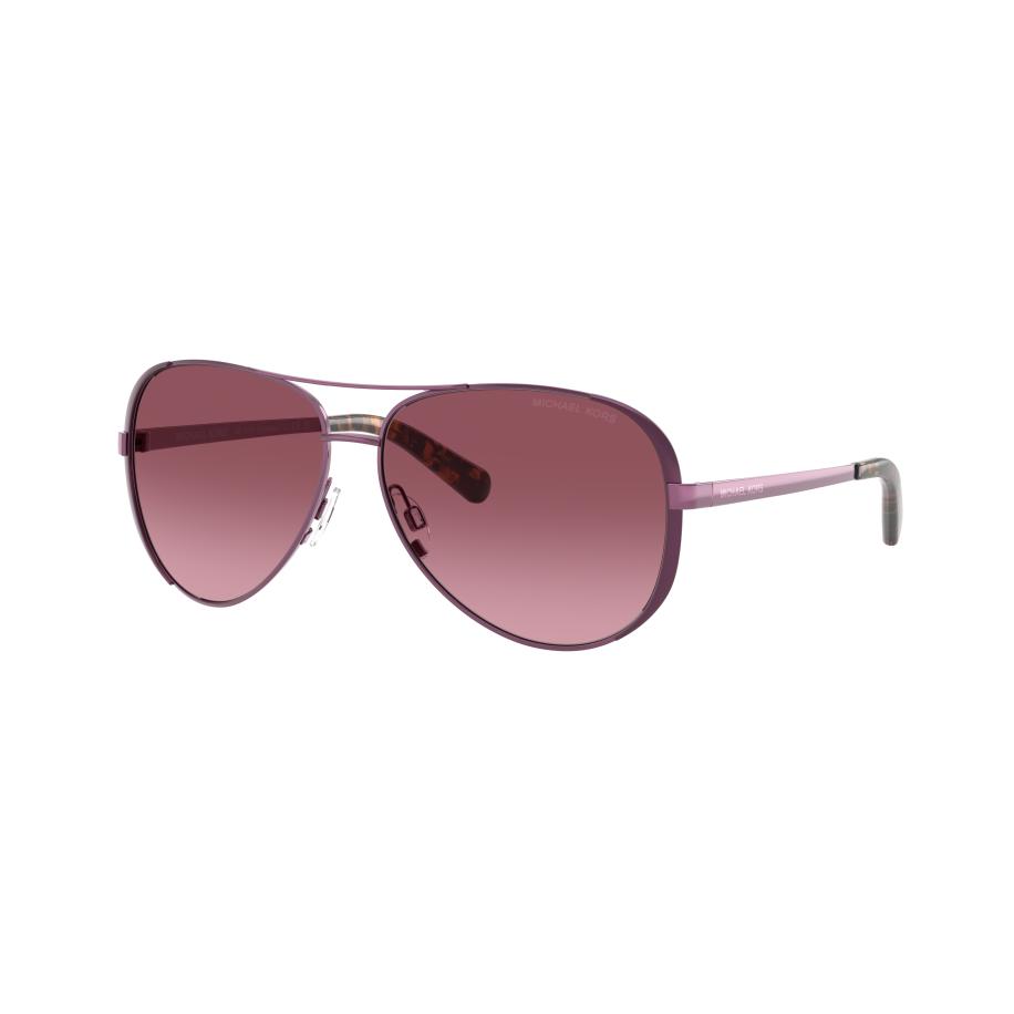 Michael Kors Vrouwelijk Sunglass MK5004 Chelsea - Framekleur: Pruim, Lenskleur: Bordeaux gradiënt Multicolor