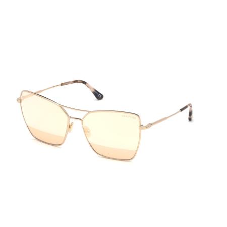 Tom Ford FT0738 SYE 28Z Goud Dames Zonnebril