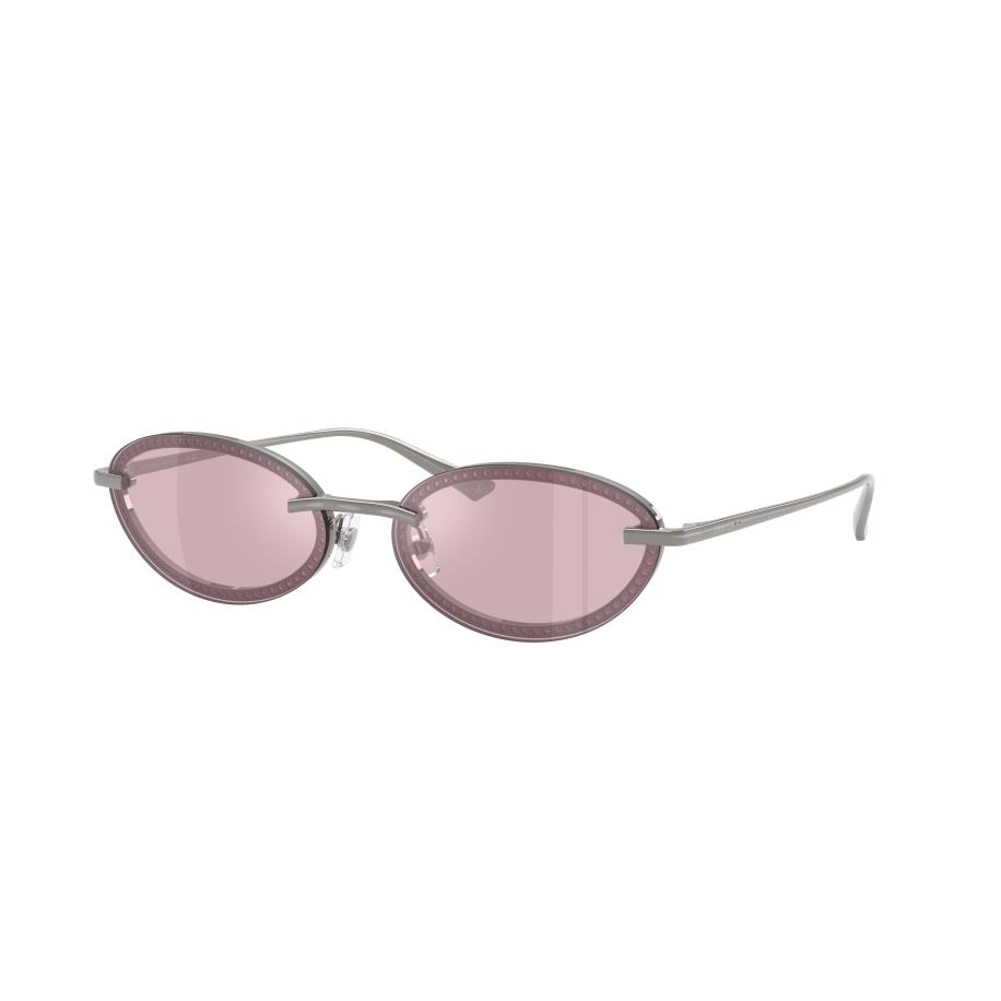 Jimmy Choo Vrouwelijk Sunglass JC4020B - Framekleur: Staalgrijs, Lenskleur: Violet gespiegeld flash zilver Multicolor