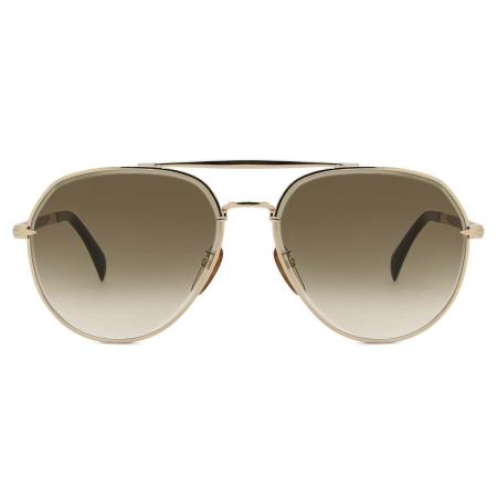 David Beckham DB 7037/G/S 06J/9K Goud Heren Zonnebril