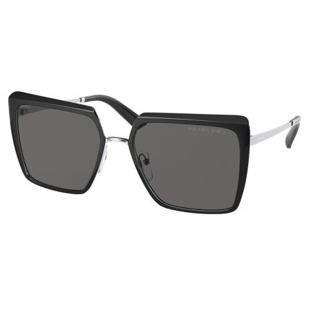 Prada PR 58WS Polarized 1AB5Z1 Zwart Dames Zonnebril