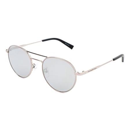 Zegna EZ0089/D Aziatische pasvorm 14C Grijs Heren Zonnebril