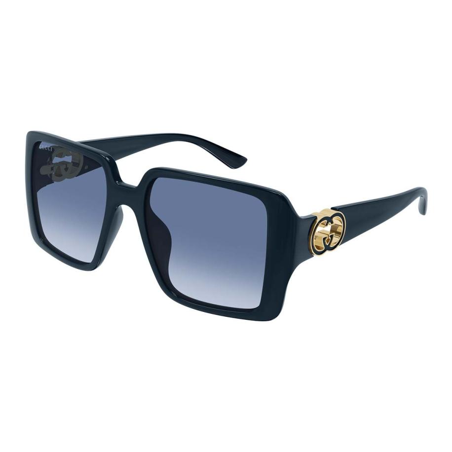 Gucci GG1692SA Aziatische pasvorm 7 Blauw Dames Zonnebril
