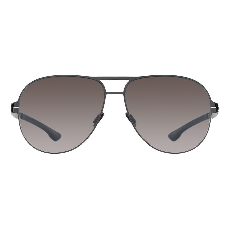Ic! Berlin IC0010 Gerrit 8B Gunmetal Heren Zonnebril