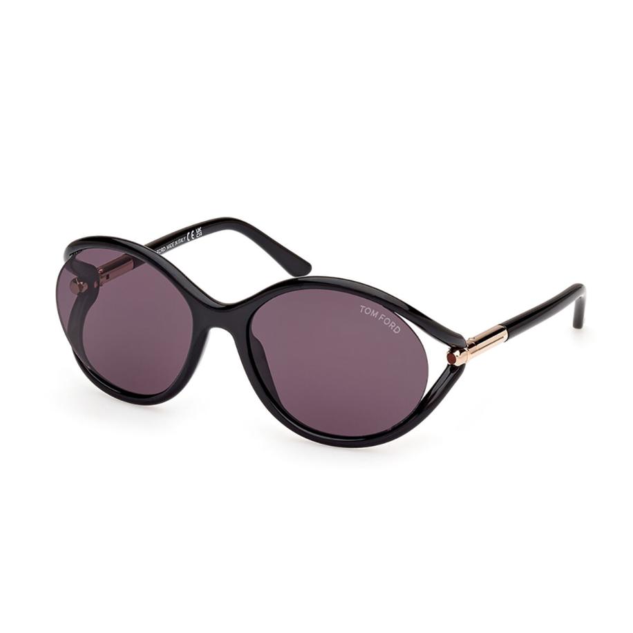 Tom Ford FT1090 MELODY 1A Zwart Dames Zonnebril