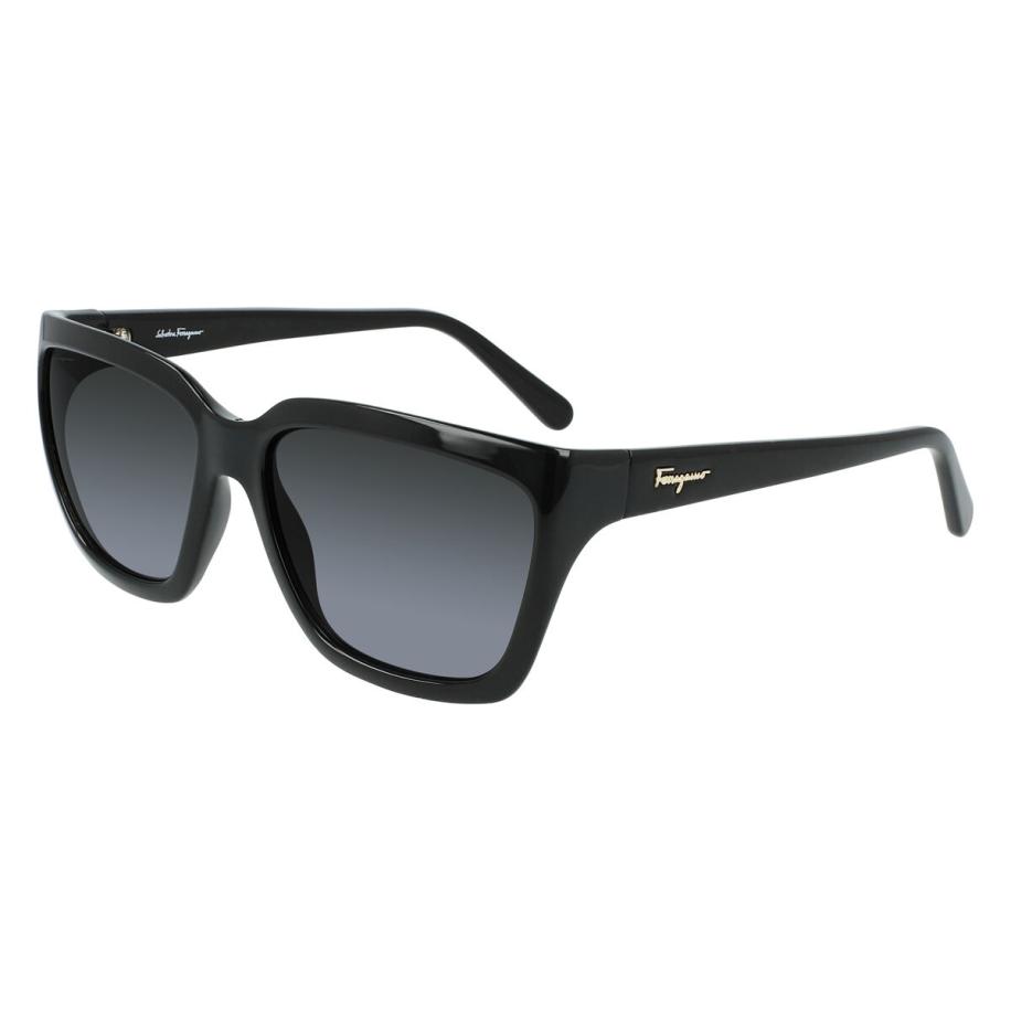 Salvatore Ferragamo SF 1018S 1 Zwart Dames Zonnebril