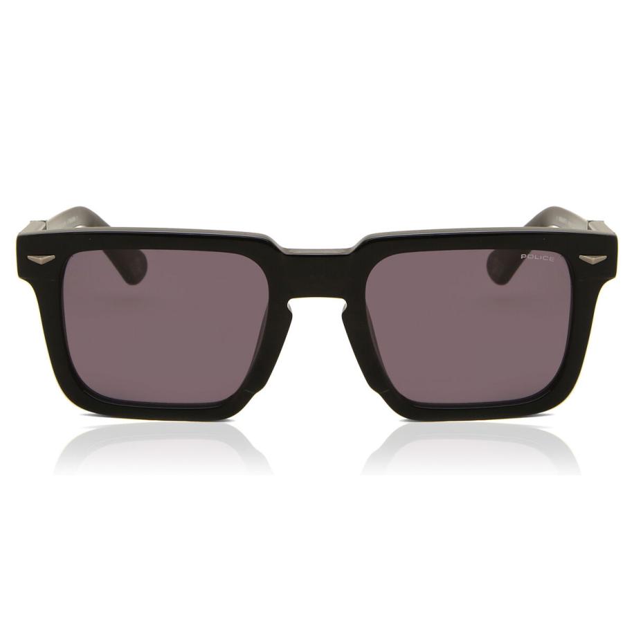 Police SPLL88 MONUMENT 6 700 Zwart Heren Zonnebril