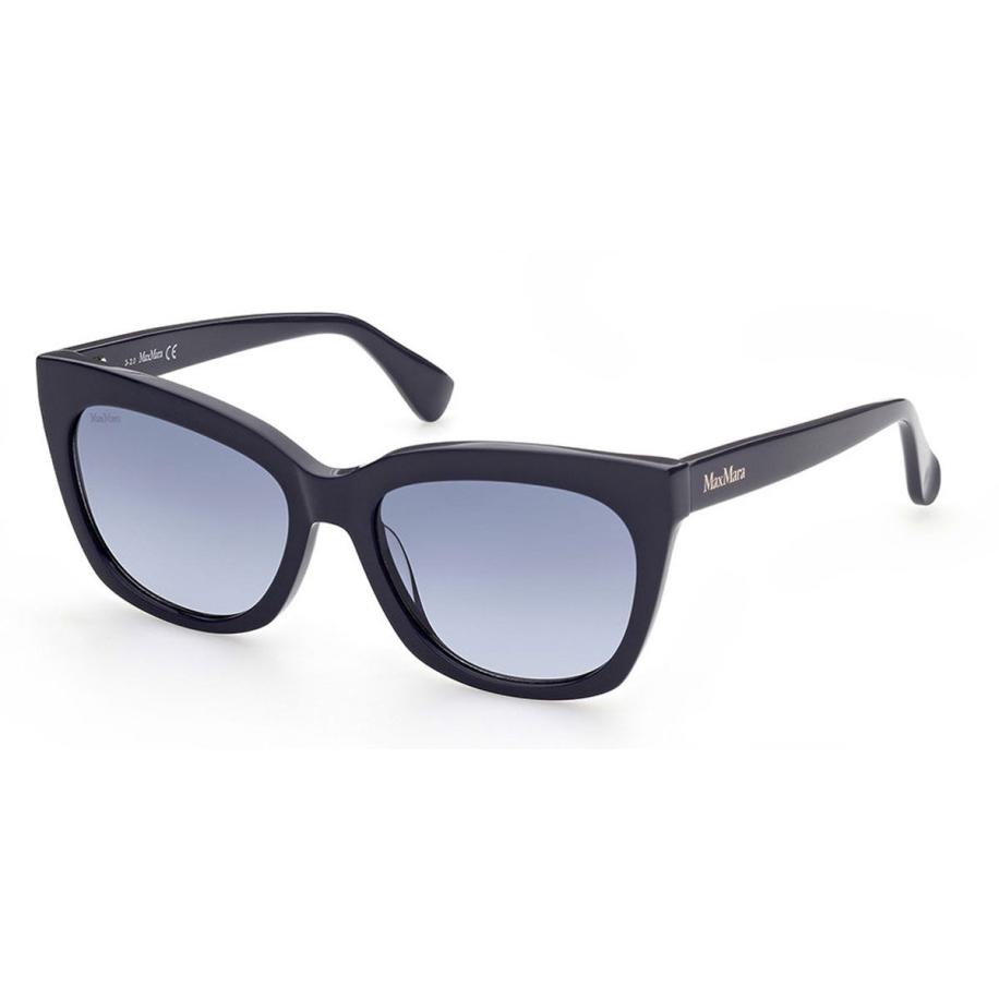 Max Mara MM0009 90W Blauw Dames Zonnebril