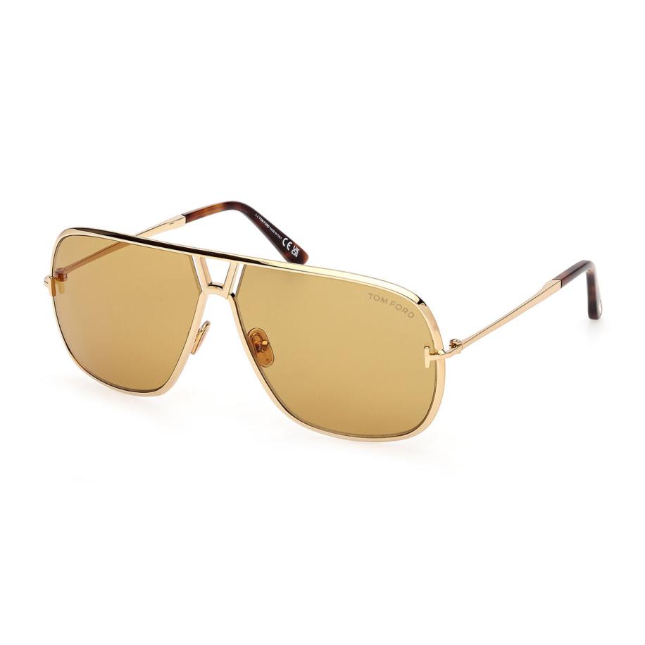 Tom Ford FT1204 STAVROS 30E Goud Heren Zonnebril