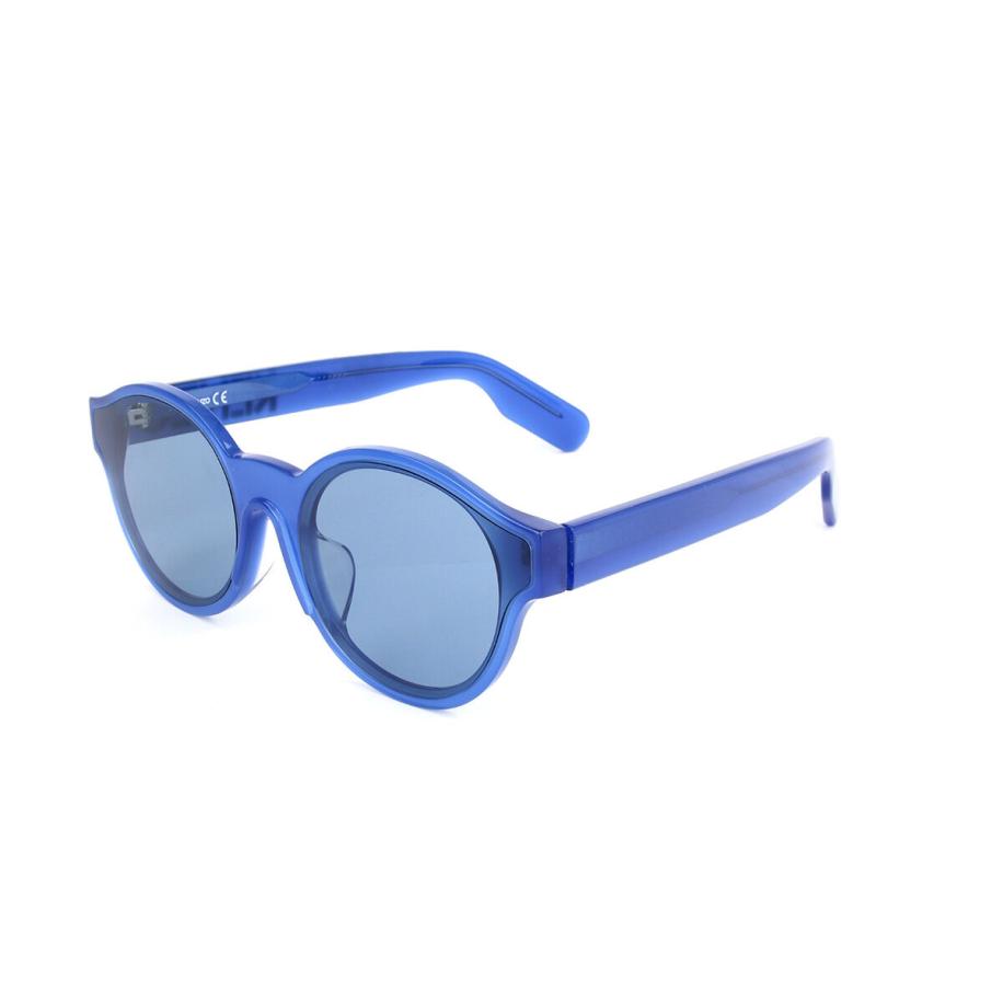 Kenzo KZ 40008F Aziatische pasvorm 90V Blauw Heren Zonnebril