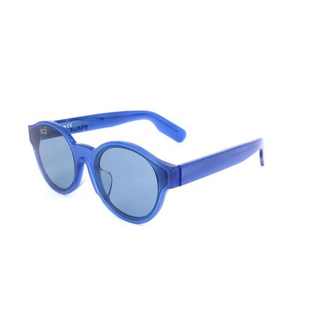 Kenzo KZ 40008F Aziatische pasvorm 90V Blauw Heren Zonnebril