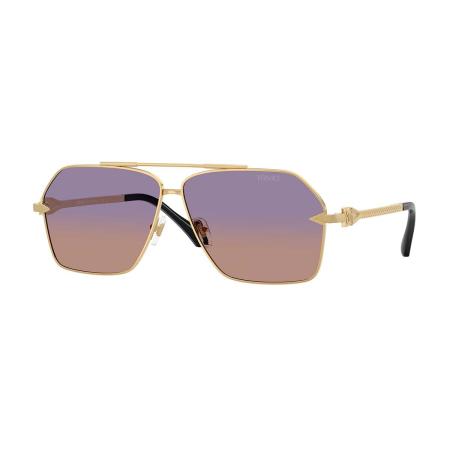 Versace VE2284 1002EL Goud Heren Zonnebril