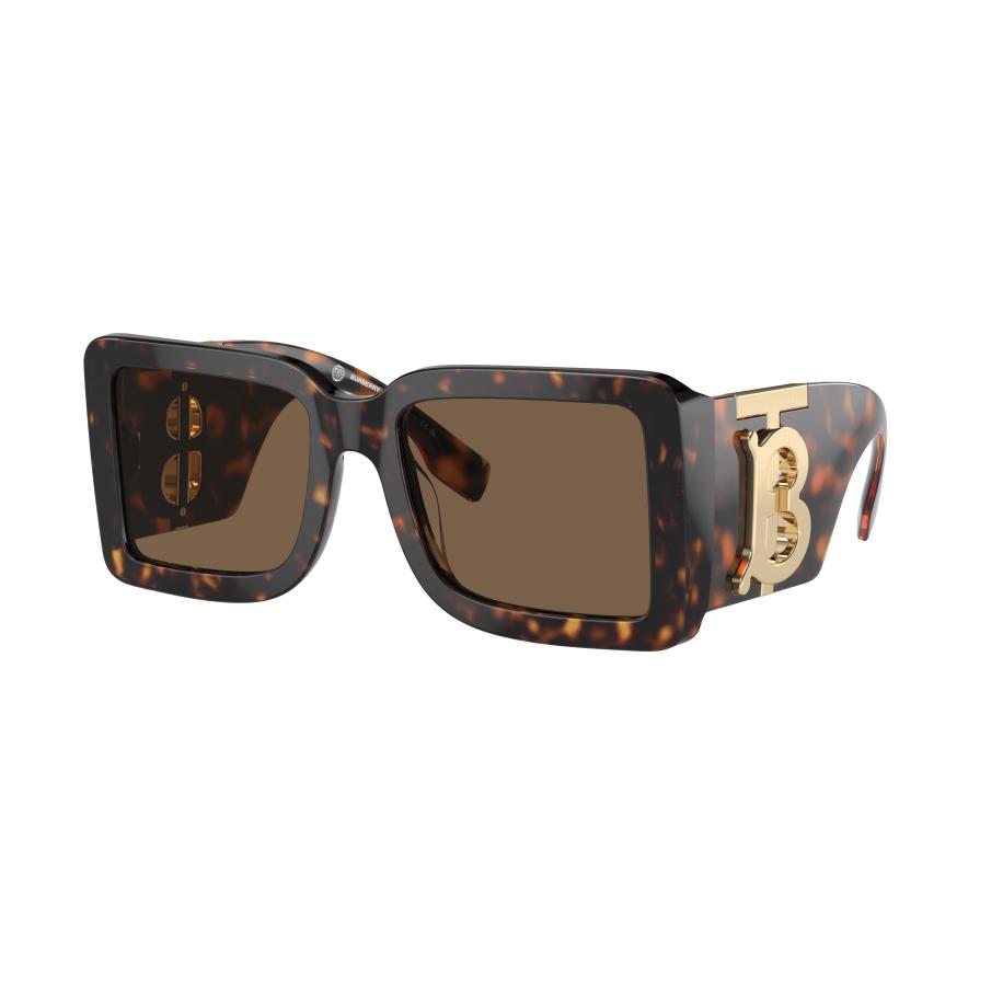 Burberry Vrouwelijk Sunglass BE4406U - Framekleur: Donker Havana, Lenskleur: Donkerbruin Bruin