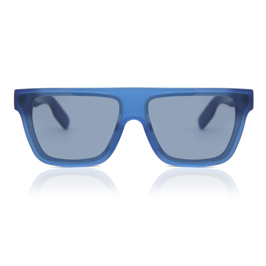 Kenzo KZ 40009F Aziatische pasvorm 90V Blauw Heren Zonnebril