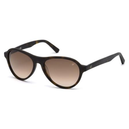 Web Bril WE0128 52G Tortoiseshell Heren Zonnebril