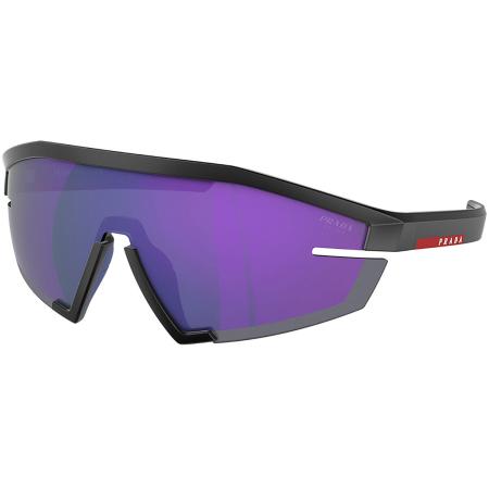 Prada Linea Rossa PS03ZS 1BO05U Zwart Heren Zonnebril