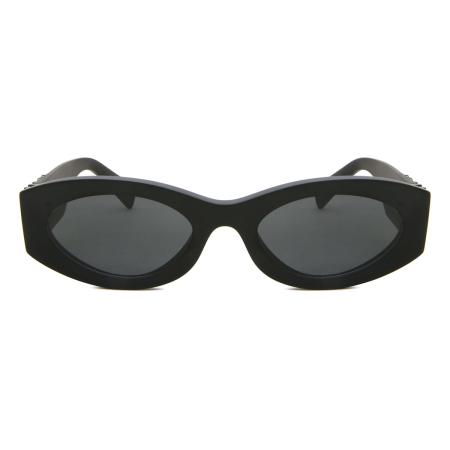 Miu Miu MU11WS 1BO5S0 Zwart Dames Zonnebril