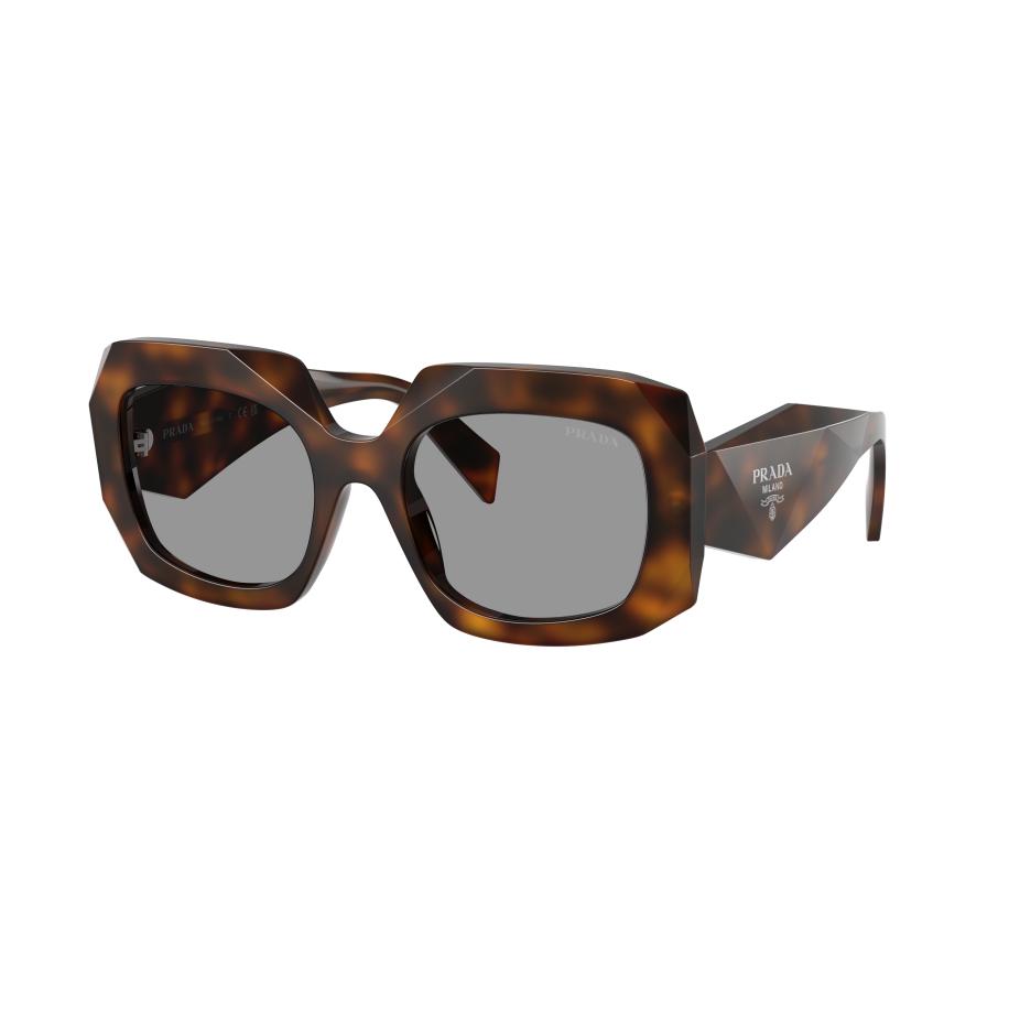 Prada Vrouwelijk Sunglass PR B23S - Framekleur: Juniper schildpad, Lenskleur: Grijs Grijs