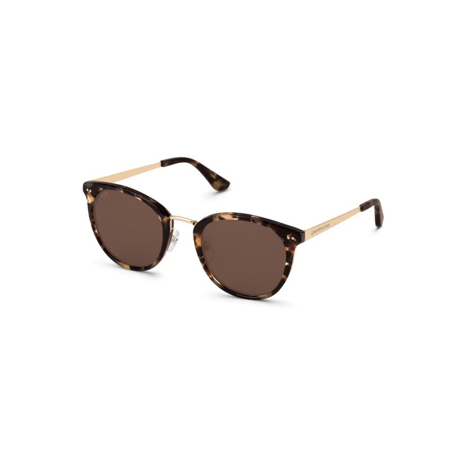 Kapten & Son Kapten & Son Zonnebril Prague Amber Tortoise Brown bruin / lichtbruin -