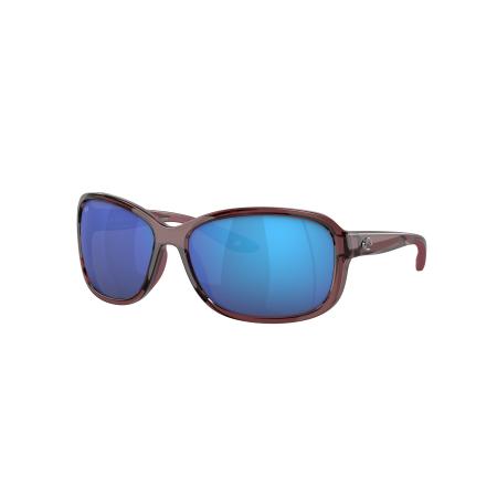 Costa Vrouwelijk Sunglass 6S9114 Seadrift - Framekleur: Pastel turquoise, Lenskleur: Blauw gespiegeld